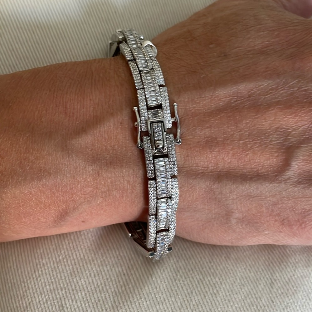 Sterling silver bracelet for men